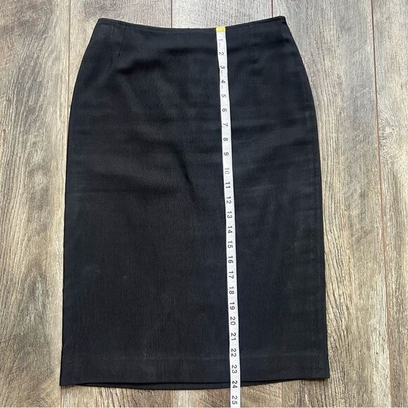 Rare Vintage 1980’s Gianni Versace Black Pencil Skirt - Picture 8 of 9